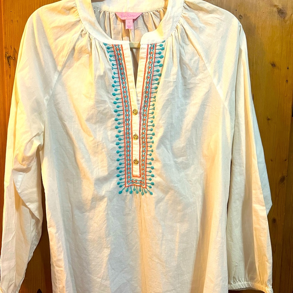 Lilly Pulitzer tunic size L